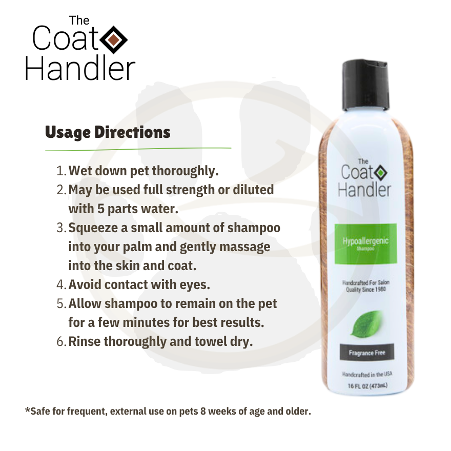 The Coat Handler Hypoallergic Shampoo 5:1 16oz(476ml)