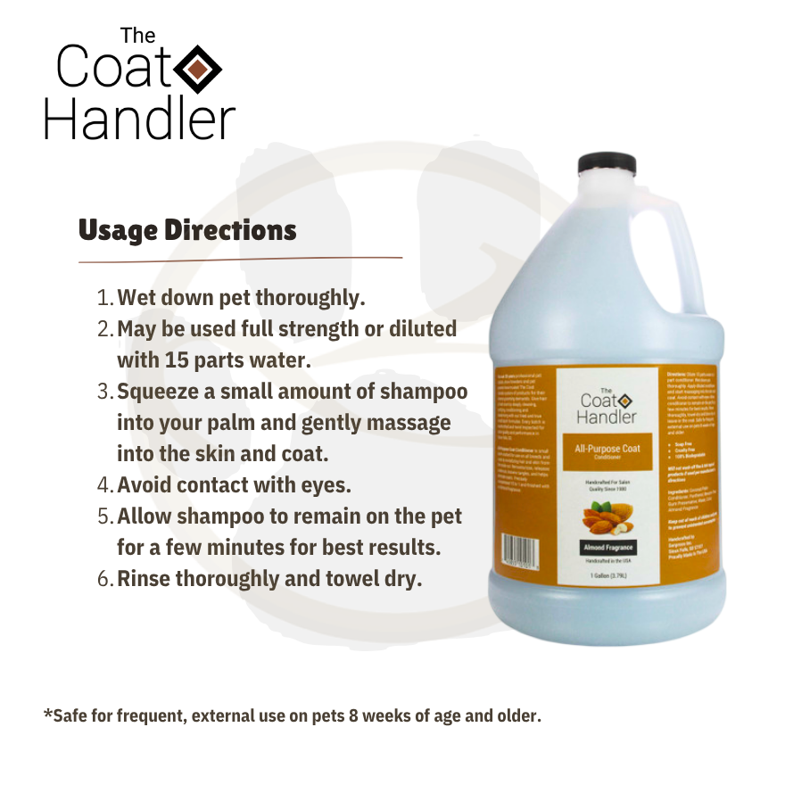 The Coat Handler Conditioner 15:1 1Gallon