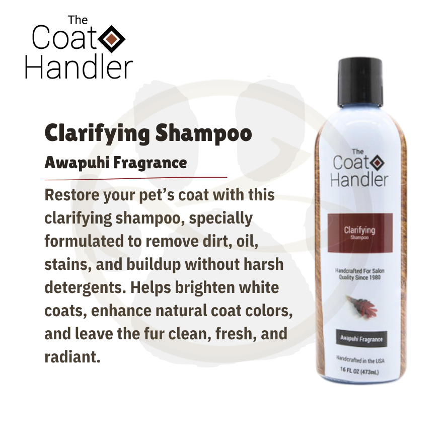 The Coat Handler Clarifying Shampoo 15:1 16oz(476ml)