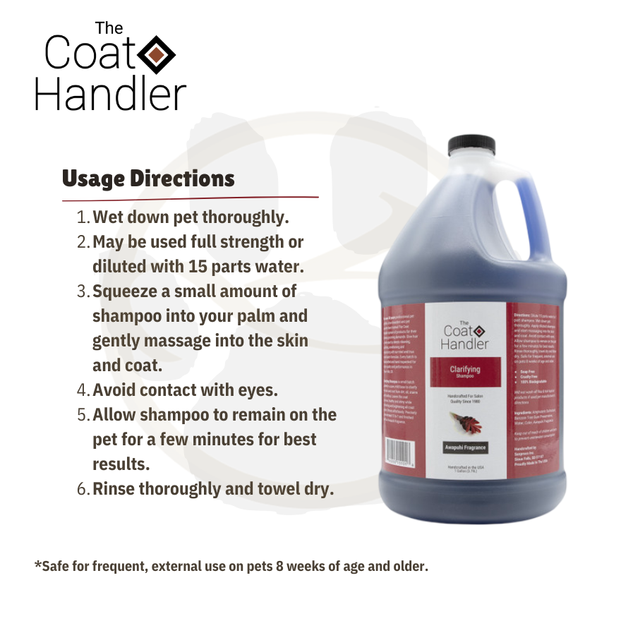 The Coat Handler Shampoo 15:1 1Gallon