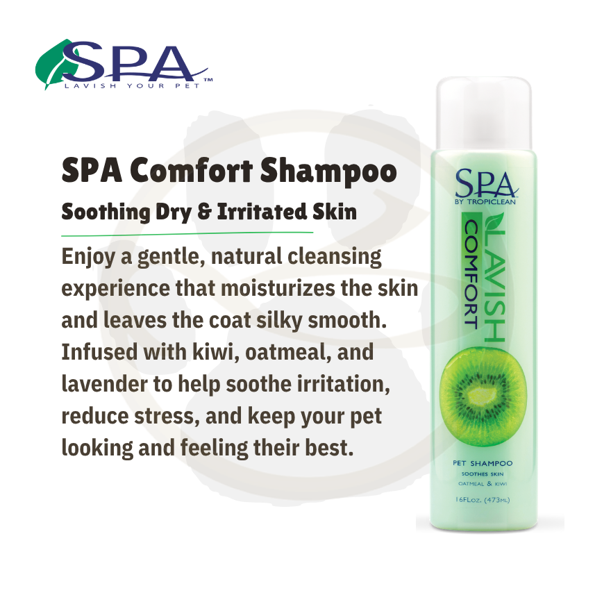 SPA Comfort Shampoo (Soothing dry Irritated skin) 16oz(473ml)