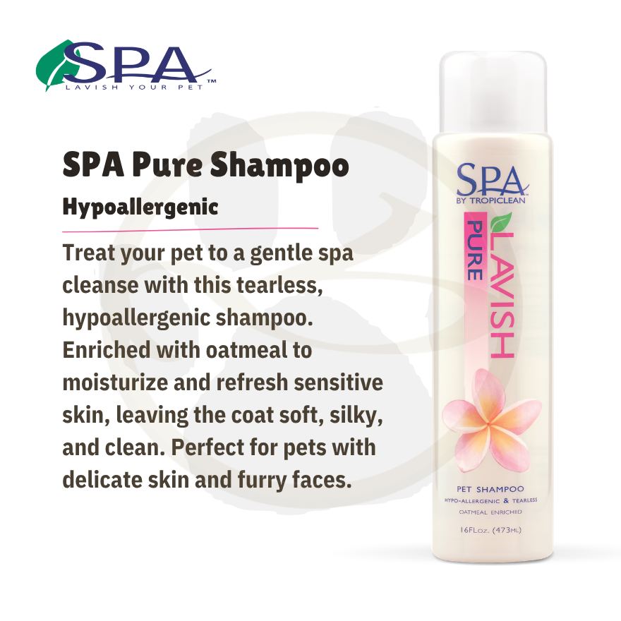 SPA Pure Shampoo 16oz(473ml)