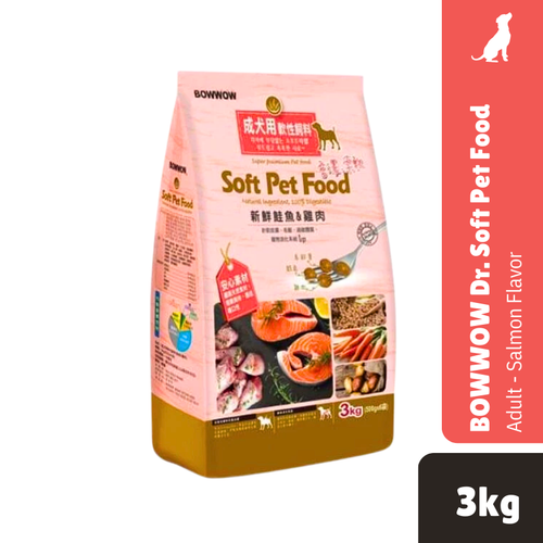 BowWow Dr. Soft Salmon Adult 3kg