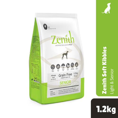 Zenith Soft Kibble Light & Senior 1.2kg