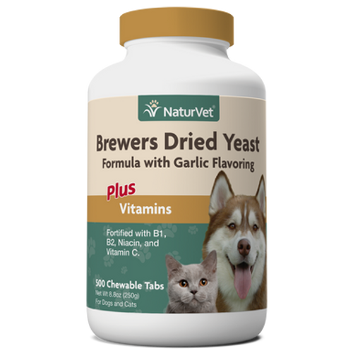 NV Brewer's Yeast & Garlic Tabs 500’s NV Brewer's Yeast & Garlic Tabs 500’s