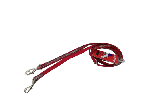 Multi-Purpose Lead Reflective Lots-a-Bone Red (S)