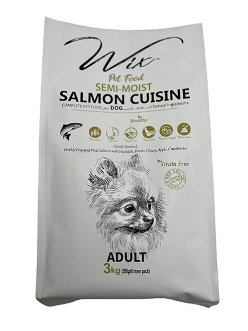 Wix Semi-Moist Adult Salmon 3kg