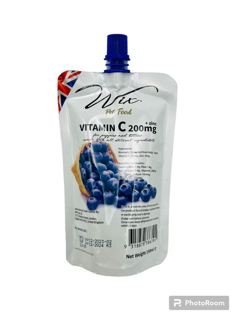 Wix Blueberry Vitamin C (Cat & Dog) 150ml