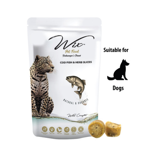 Wix Cod Fish & Herb Slices 70g Wix Cod Fish & Herb Slices 70g