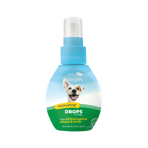 Tropiclean Fresh Breath Drops 2oz x2 Bundle