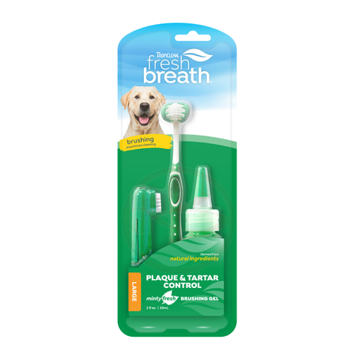 Tropiclean Oral Care Kit (Large) 2x Bundle