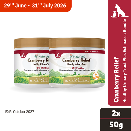 NV Cranberry Relief 50gm(1oz) 2x Bundle (EXP: October 2027)