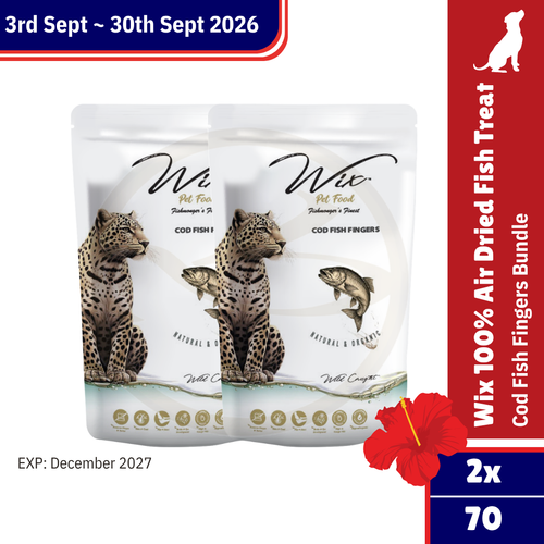 Merdeka Sale! Wix Cod Fish Fingers 70g Bundle