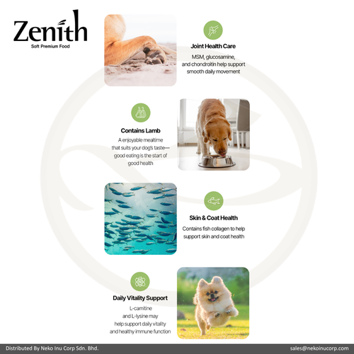 Zenith Original Senior Chicken & Lamb 1.2kg