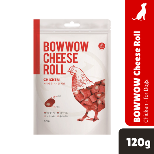 BowWow Cheese Roll (Cheese+Chicken) (120g)