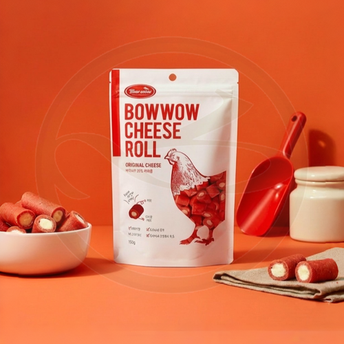 BowWow Cheese Roll (Cheese+Chicken) (120g)