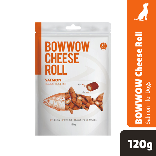 BowWow Cheese Roll (Cheese+Salmon) (120g)