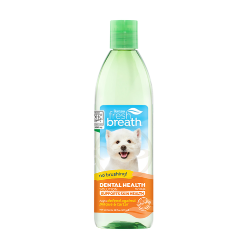 Tropiclean Water Additive Plus Skin & Coat 16oz(473ml)