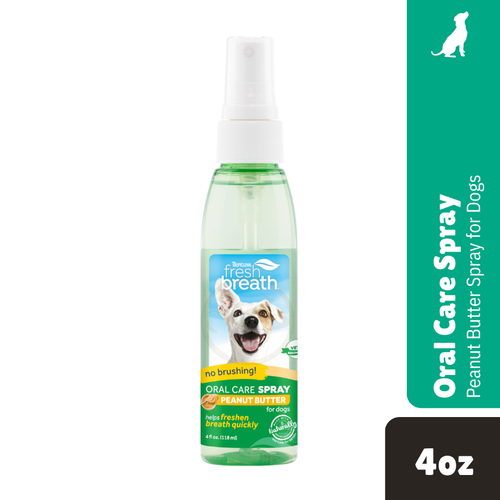 Tropiclean Peanut Butter Fresh Spray 4oz.(118ml)