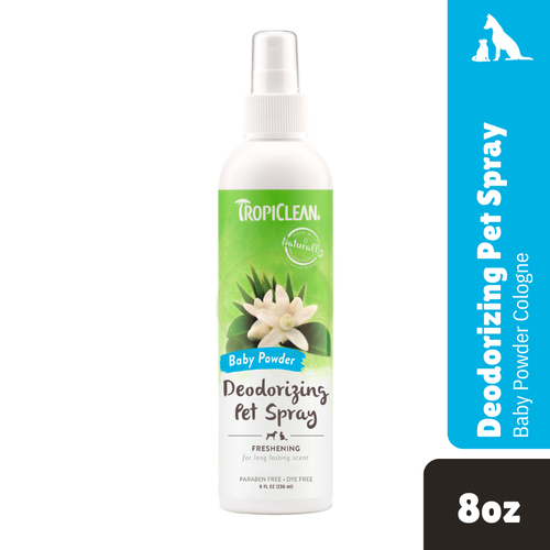 Tropiclean Baby Powder Cologne 8oz