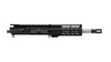 ALWAYS ARMED 7.5" STAINLESS STEEL 9MM UPPER RECEIVER WITH 5.5" RAIL - BLACK
