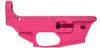 Always Armed AR-9 80% Lower Receiver Without Fire/Safe Engravings - Sig Pink
