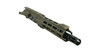 Close up of 9.25 inch OCTO M-LOK free float rail in Burnt Bronze Cerakote