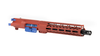 Always Armed Smith & Wesson Red Limited Edition 10.5" 5.56 NATO Upper Receiver with Blue Strike Industries Accessories