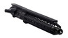Detailed view of 15 inch BX series free floating MLOK handguard and A2 muzzle device