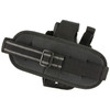 UTG Special Ops Leg Holster in Black for right-handed shooters featuring adjustable thigh straps and built-in magazine pouch.