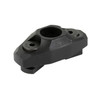 Rise Armament Quick Detach Sling Mount M-LOK in Black - side profile view