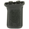 Bravo Company Mod 3 MLOK vertical grip in black showing low profile side profile