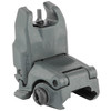Magpul MBUS Gen 2 flip-up front sight in Gray - upright position