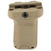 Bravo Company BCM vertical forend grip in Flat Dark Earth FDE side view