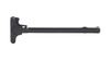 Mil-Spec AR-15 charging handle in matte black anodized 6061-T6 aluminum complete with latch assembly