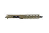 Always Armed 10.5 inch 300 Blackout upper receiver in Magpul FDE Cerakote finish with M-LOK handguard and A2 flash hider.