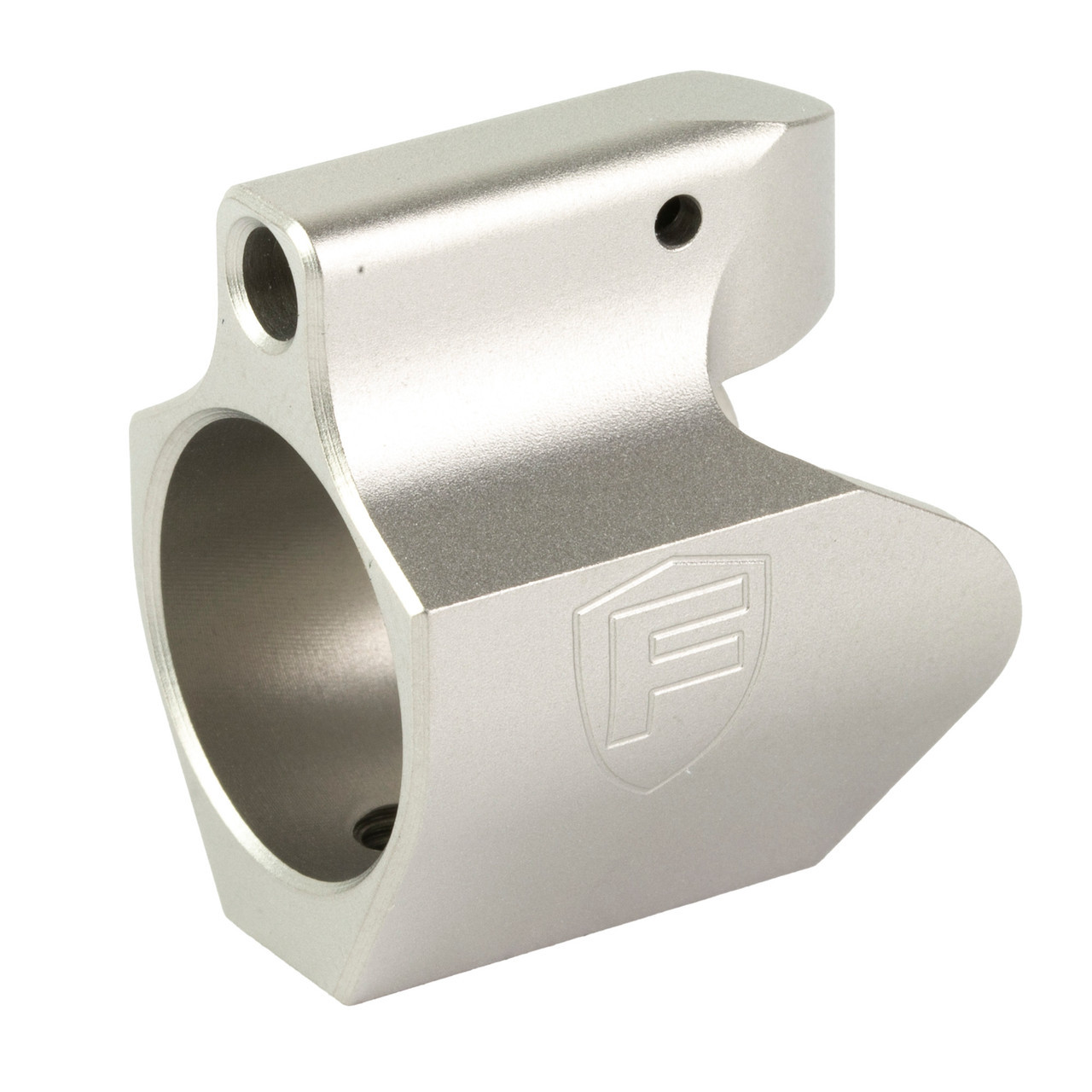 Fortis Low Profile Gas Block - Stainless Steel