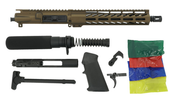 ALWAYS ARMED 10.5" 5.56 NATO PISTOL KIT - BURNT BRONZE