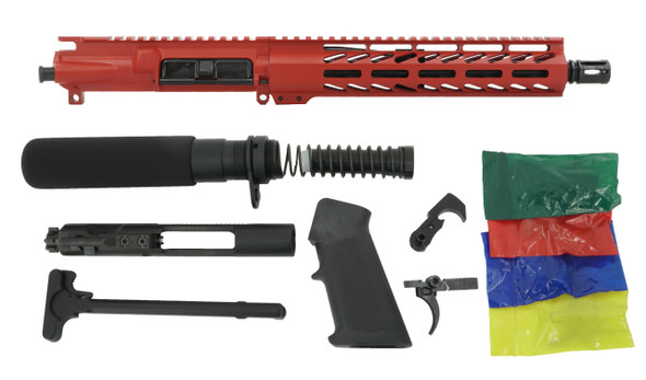 ALWAYS ARMED 10.5" 300 BLACKOUT PISTOL KIT - SMITH & WESSON RED