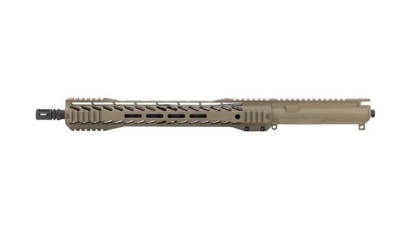 This upper finished in FDE Is the perfect companion for your next training rifle