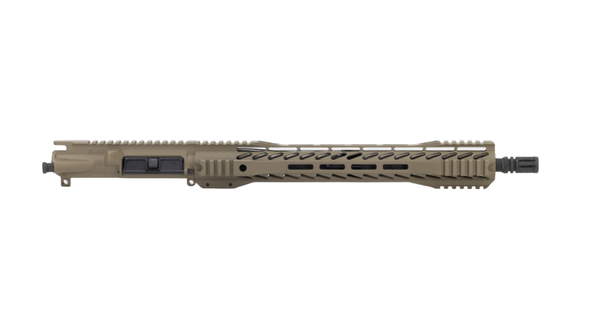 ALWAYS ARMED 16" 5.56 NATO Quad Rail Upper Receiver - FDE