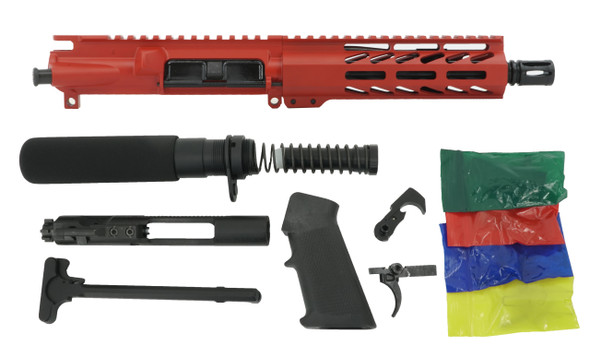 ALWAYS ARMED 7.5" 300 BLACKOUT PISTOL KIT - SMITH & WESSON RED