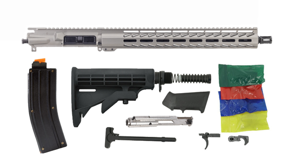 ALWAYS ARMED 16" .22LR RIFLE KIT - TITANIUM