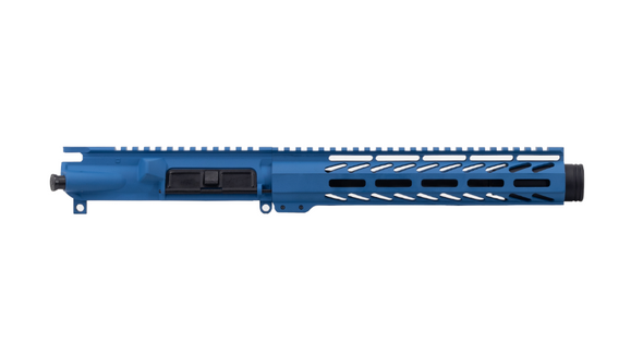 ALWAYS ARMED 9" .22LR FLASH CAN UPPER RECEIVER - RIDGEWAY BLUE 