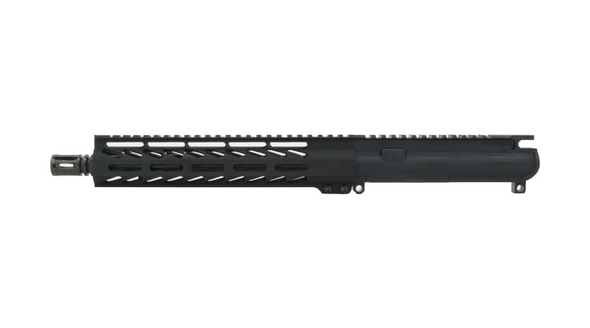 This cost effective solution to building a new pistol length ar offers a sleek black tactical finish.