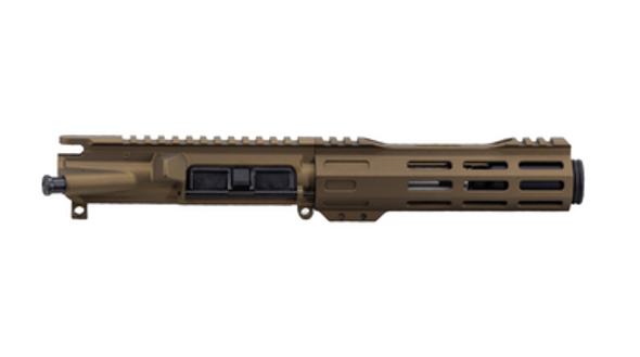 ALWAYS ARMED 5.5" 9MM SS FLASH CAN OCTO SERIES UPPER RECEIVER - BURNT BRONZE