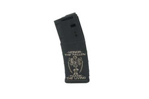 SG ARMS LASER ENGRAVED 30 RD MAGPUL PMAG - HONOR THE FALLEN SG ARMS LASER ENGRAVED 30 RD MAGPUL PMAG - HONOR THE FALLEN