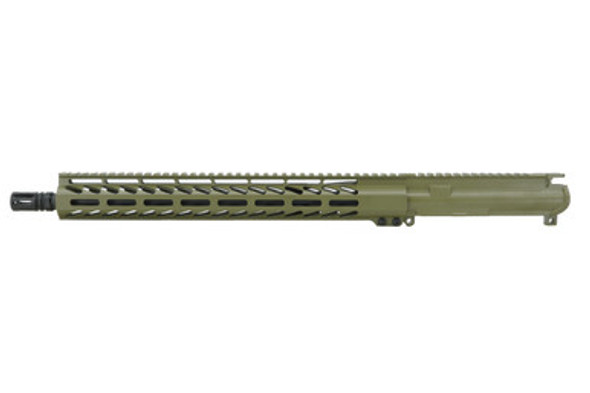 ALWAYS ARMED 16" 300 BLACKOUT UPPER RECEIVER - BAZOOKA GREEN