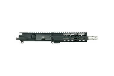 ALWAYS ARMED 7.5" 5.56 NATO STAINLESS STEEL UPPER RECEIVER - BLACK