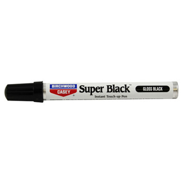 BIRCHWOOD CASEY SUPER BLACK INSTANT TOUCH UP PEN - GLOSS BLACK